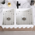 Popular Design Sanitaryware Double Bowl Apron Ceramic Farmhouse Kitchen/Bathroom/Economic Sink Wash Basin Bathroom Basin Discount